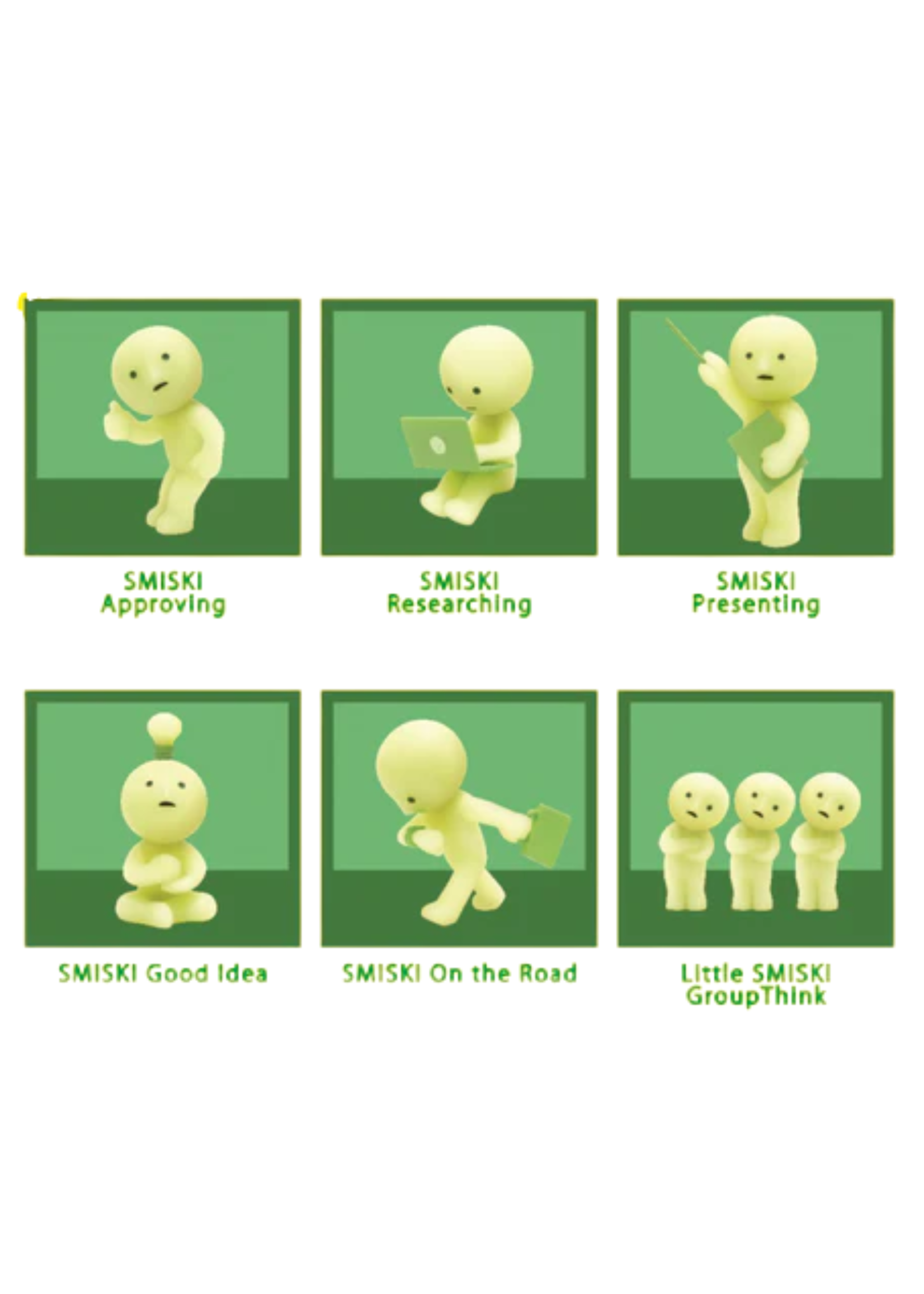 Dreams Smiski Blind Box - @ Work Series