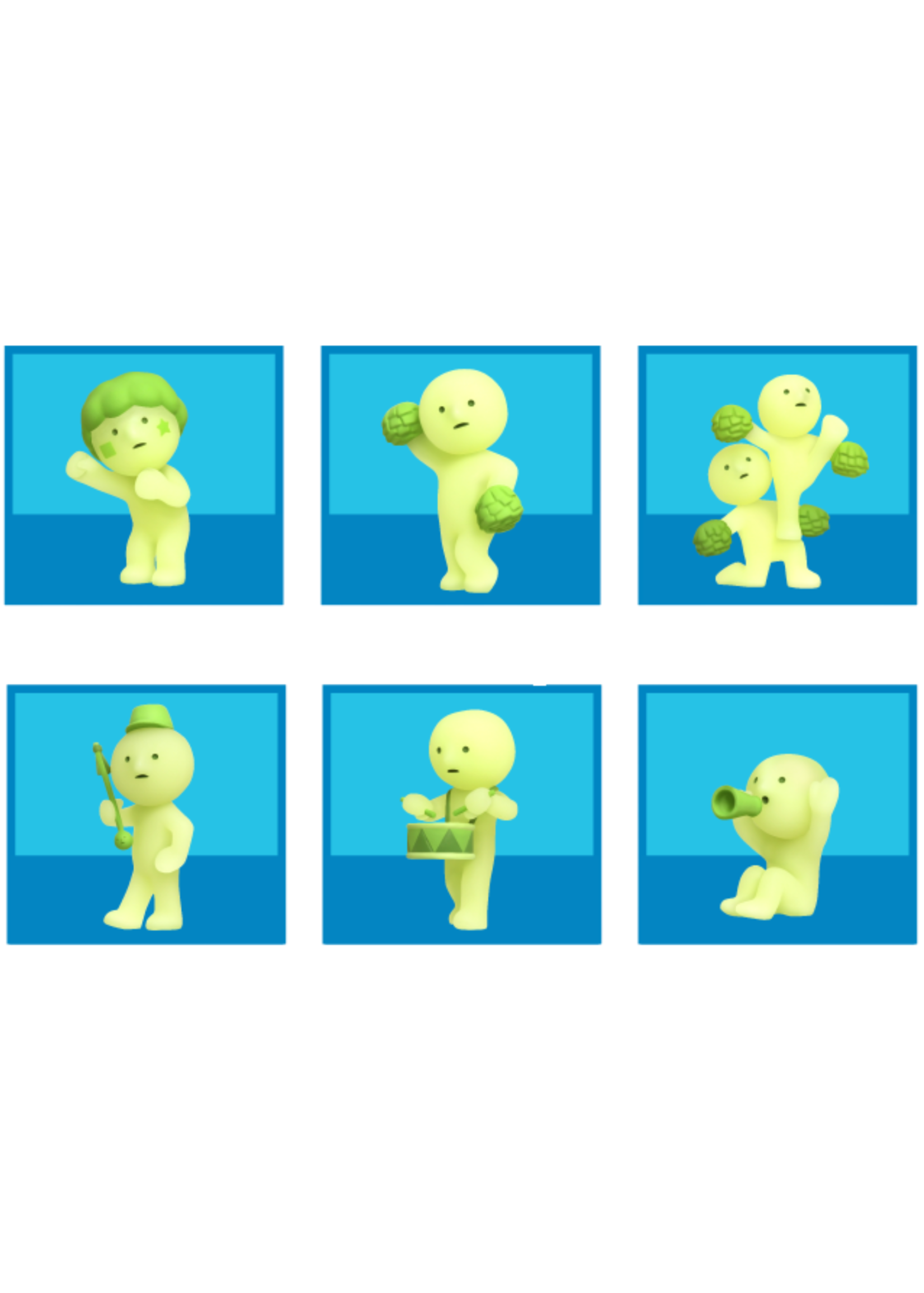 Dreams Smiski Blind Box - Cheer Series