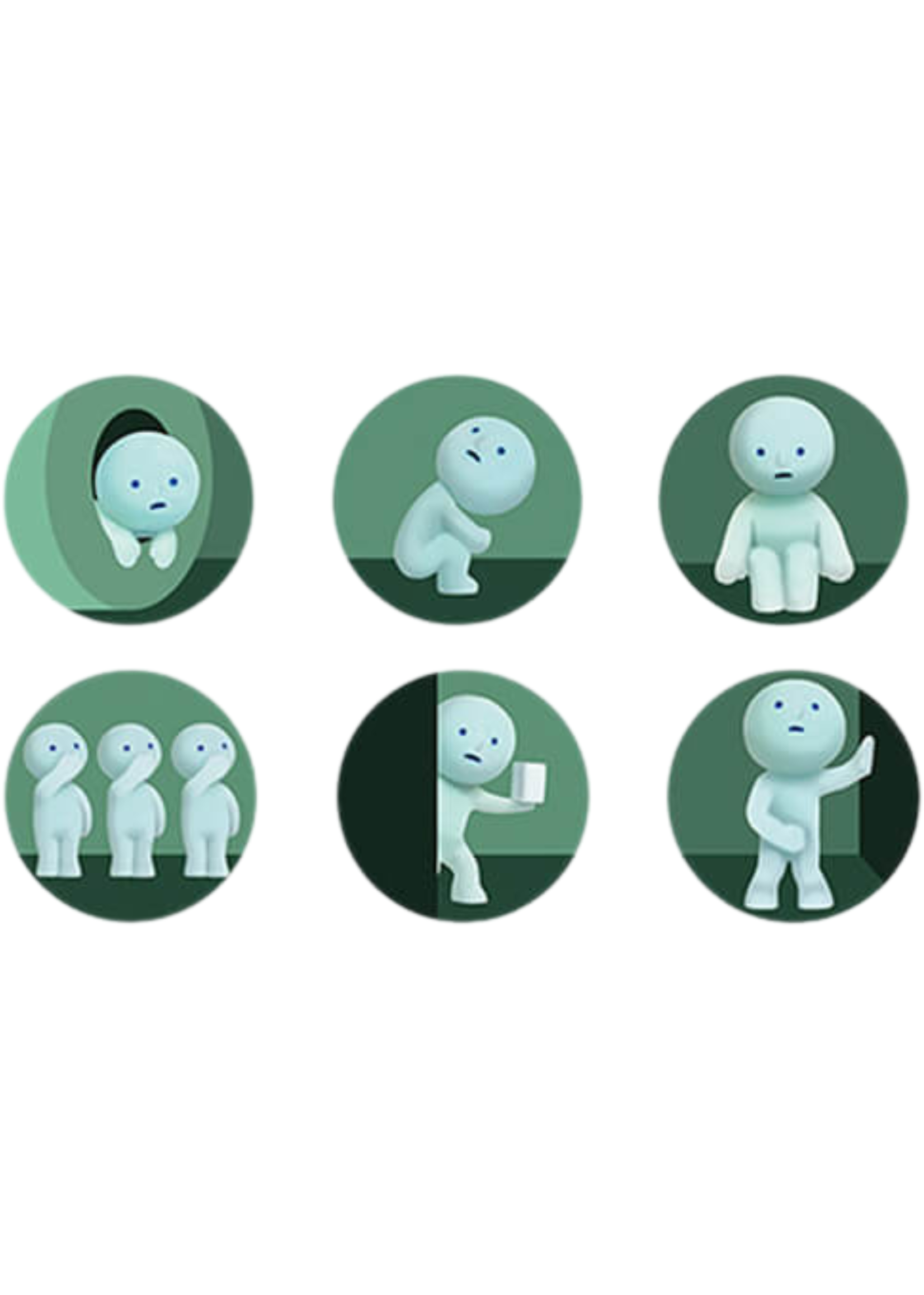 Dreams Smiski Blind Box - Toilet Series