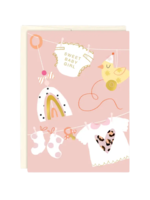 Biely + Shoaf Baby Card - Sweet Baby Girl
