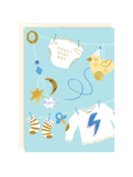 Biely + Shoaf Baby Card - Sweet Baby Boy