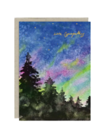 Biely + Shoaf Sympathy Card - Northern Lights