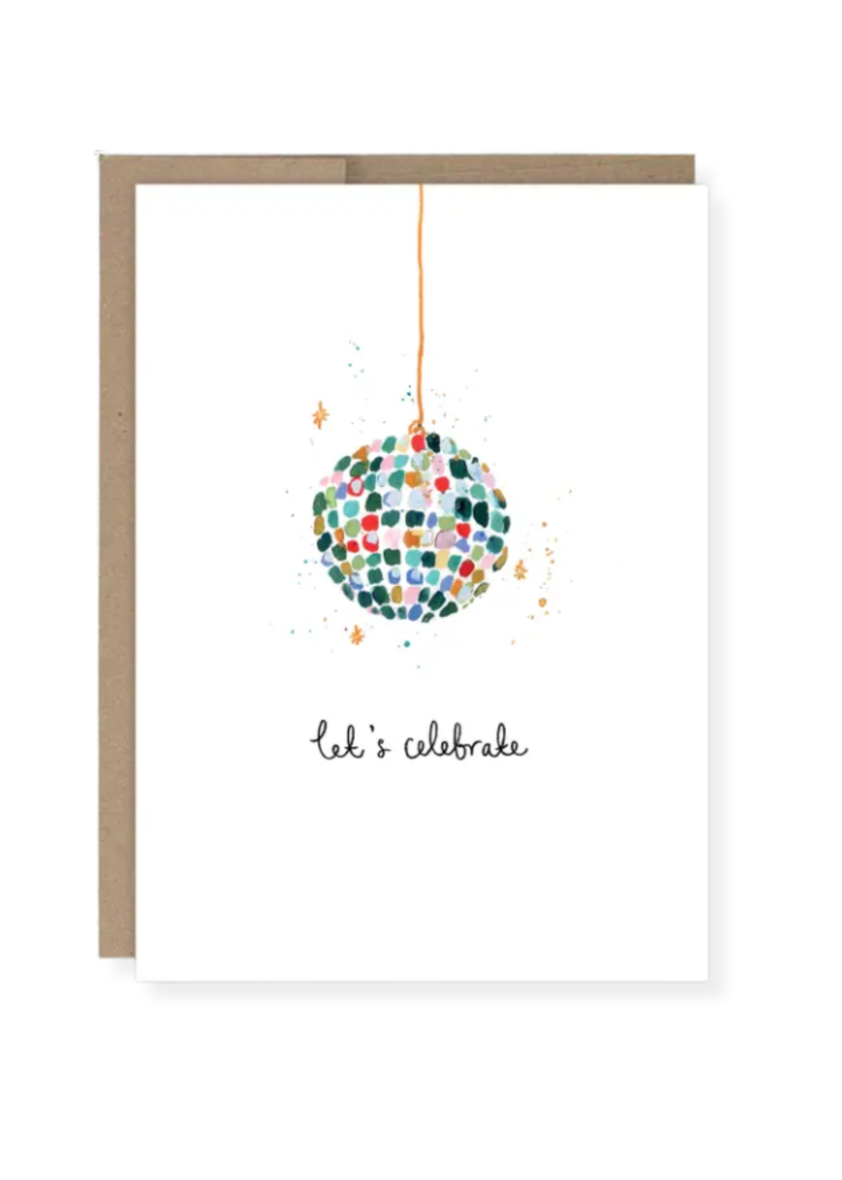 Biely + Shoaf Birthday Card - Disco Ball