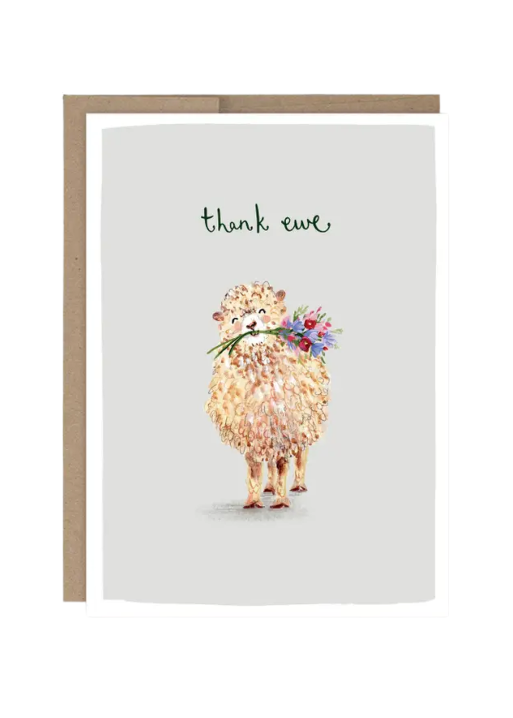 Biely + Shoaf Thank You Card - Thank Ewe