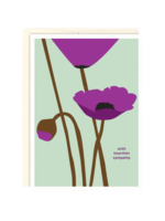 Biely + Shoaf Sympathy Card - Anemones