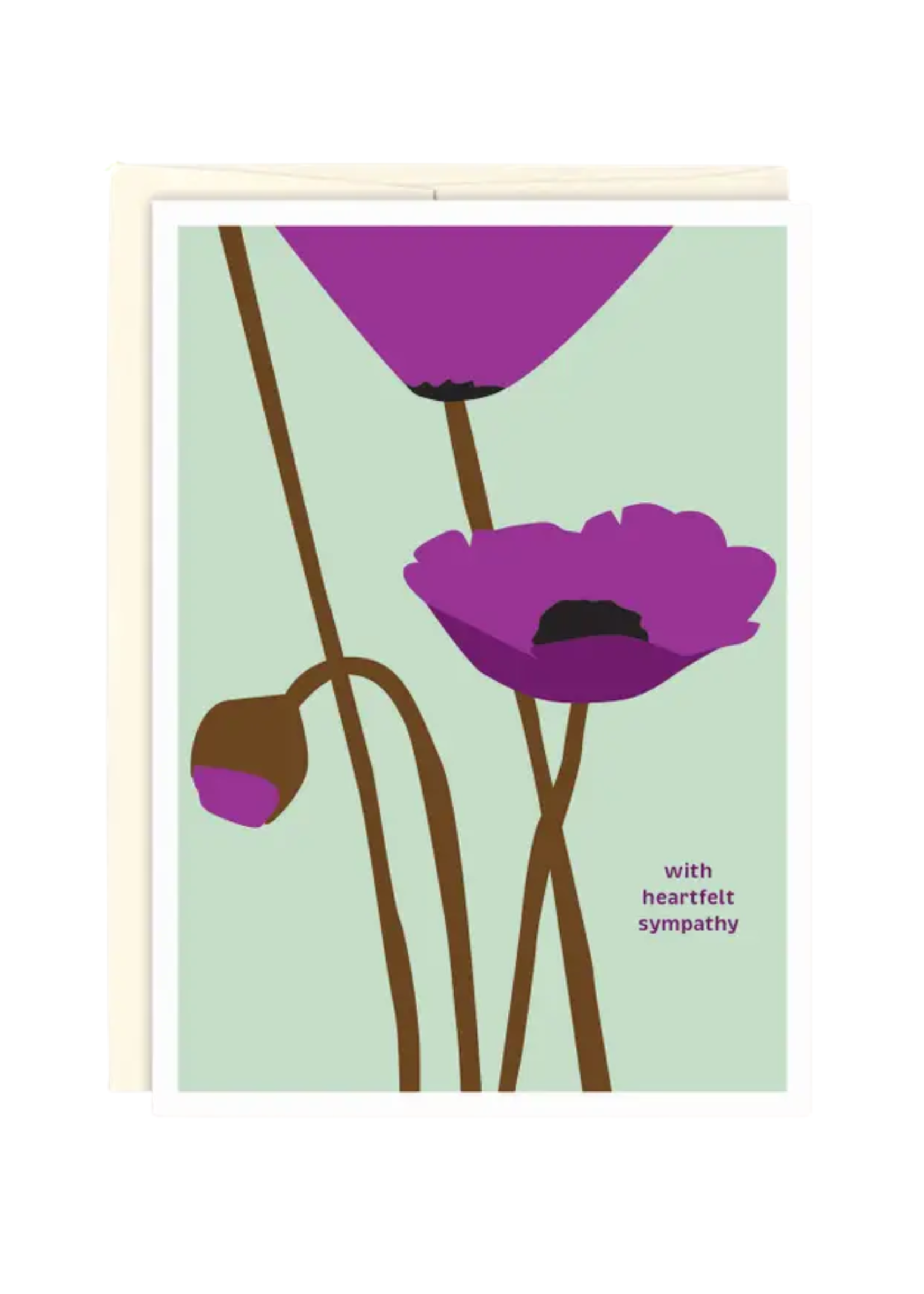 Biely + Shoaf Sympathy Card - Anemones