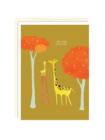 Biely + Shoaf Baby Card - Giraffes