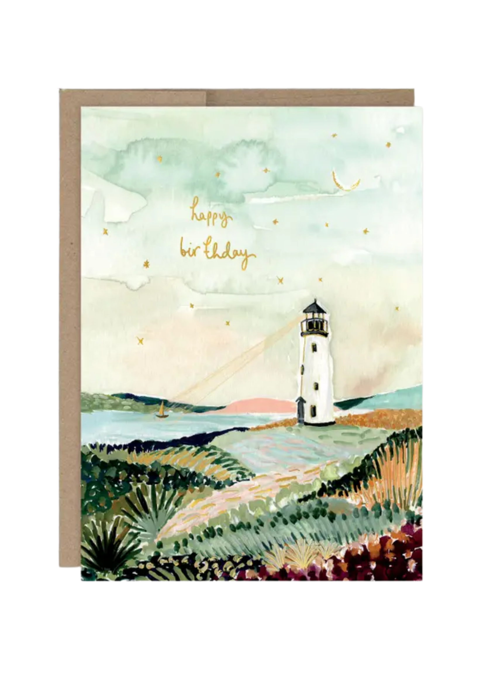 Biely + Shoaf Birthday Card - Lighthouse