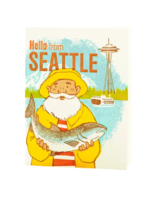 Ilee Papergoods Seattle Card - Fisherman