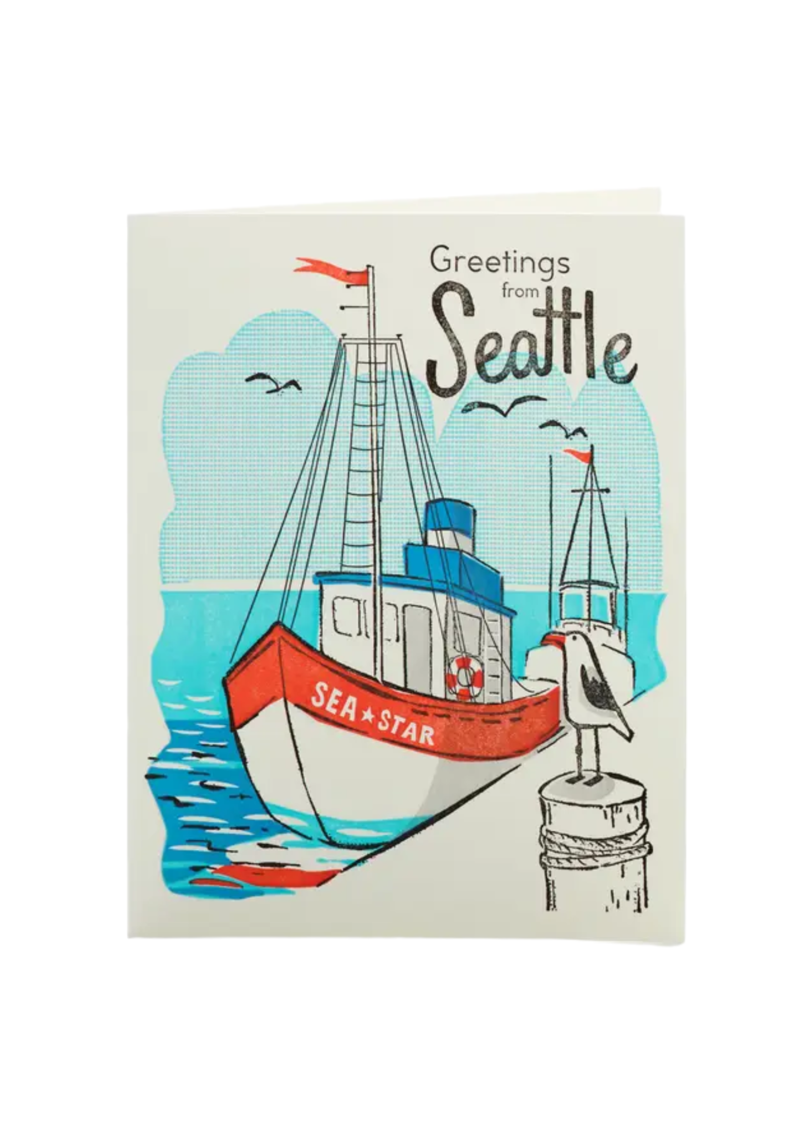 Ilee Papergoods Seattle Card - Dock Greetings