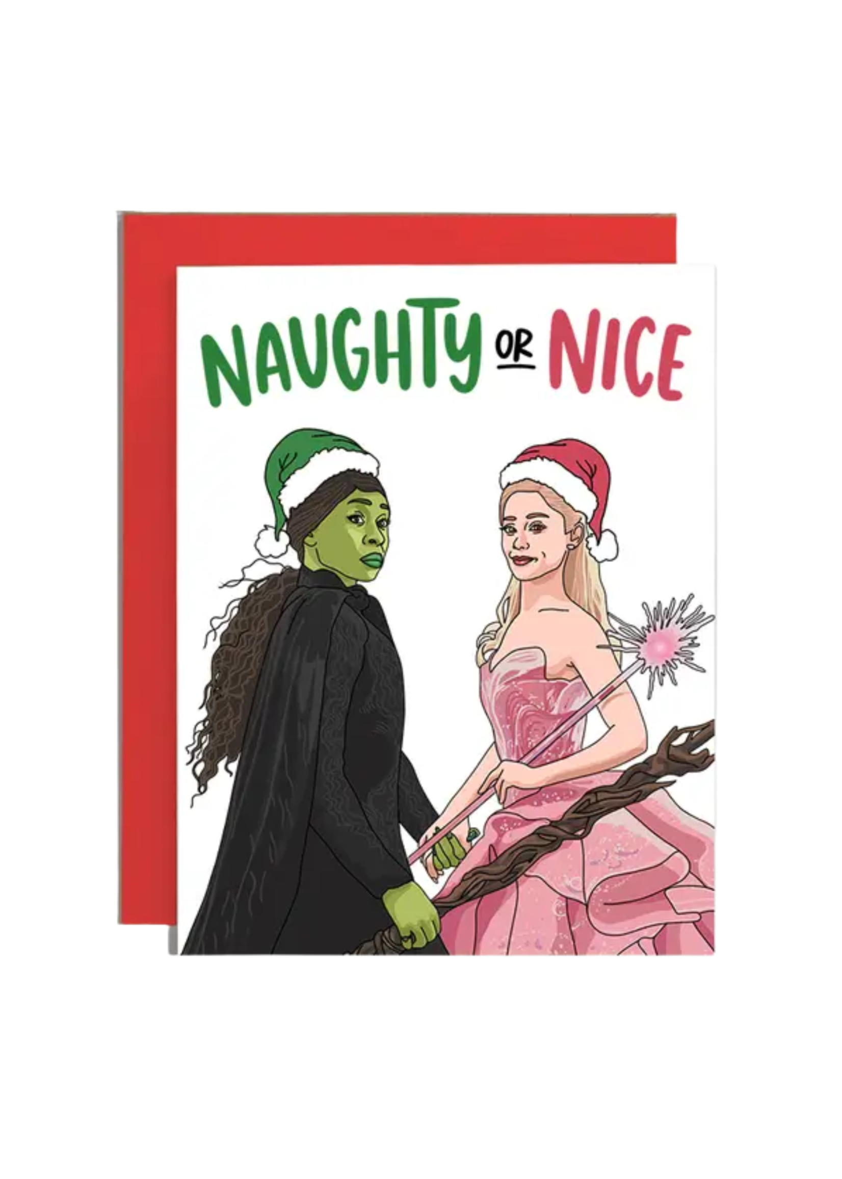 Brittany Paige Holiday Card - Naughty or Nice Wicked