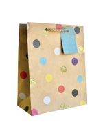 Jillson & Roberts Party Dot Gift Bag