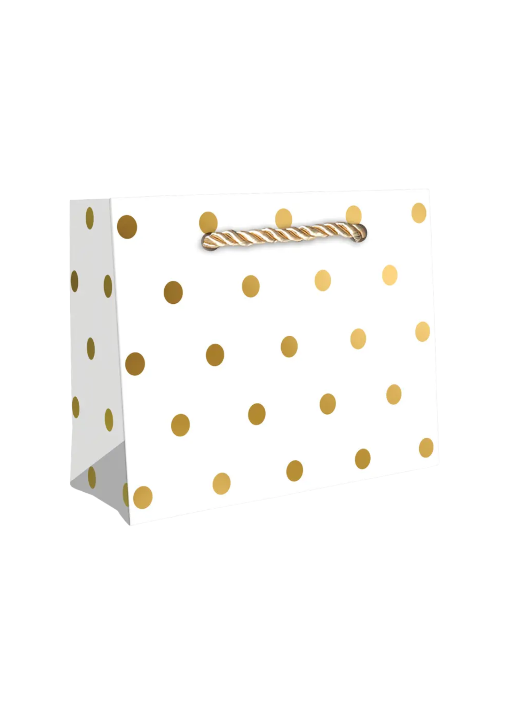 Jillson & Roberts Tiny Gold Dot Gift Bag