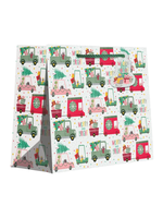 Jillson & Roberts Christmas Cats In Cars Large Gift Bag