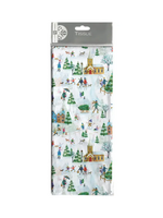 Jillson & Roberts Christmas Village Tissue Paper