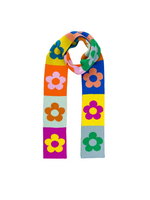 Verloop Rainbow Flower Block Scarf