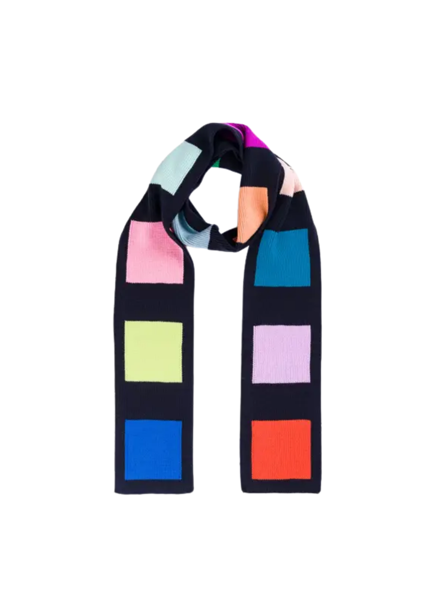 Verloop Color Swatch Skinny Scarf
