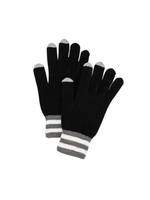 Verloop Black Sports Cuff Touch Screen Gloves