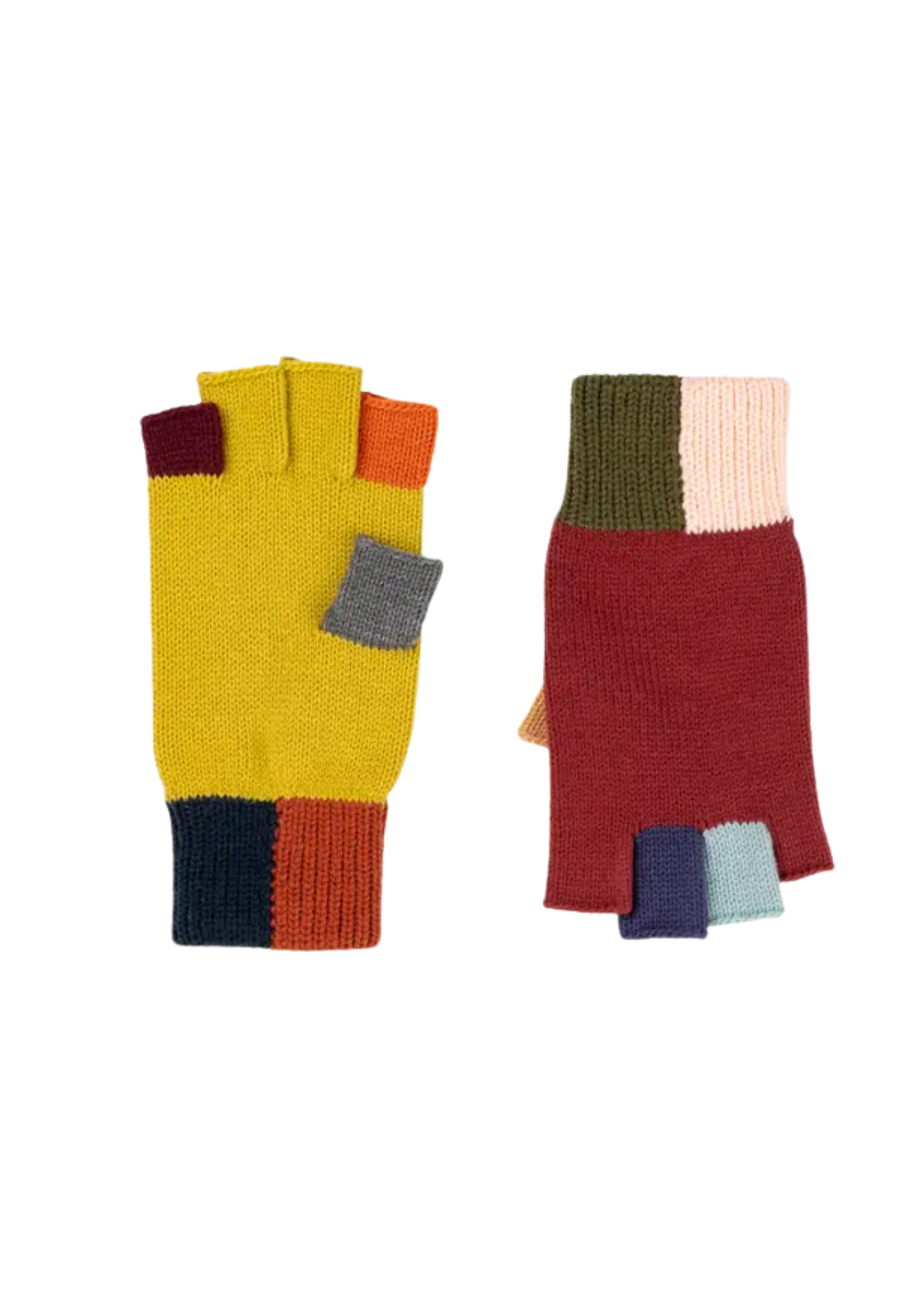 Verloop Desert Mismatch Fingerless Gloves