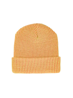 Verloop Peach And Lime Rib Knit Beanie