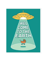 Semi Sweet Press Baby Card - UFO