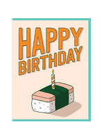 Semi Sweet Press Birthday Card - Spam Musubi