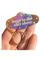 ShlemonArt Keys To The Shit Show Keychain