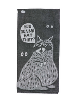 Blue Q You Gonna Eat That? Dish Towel