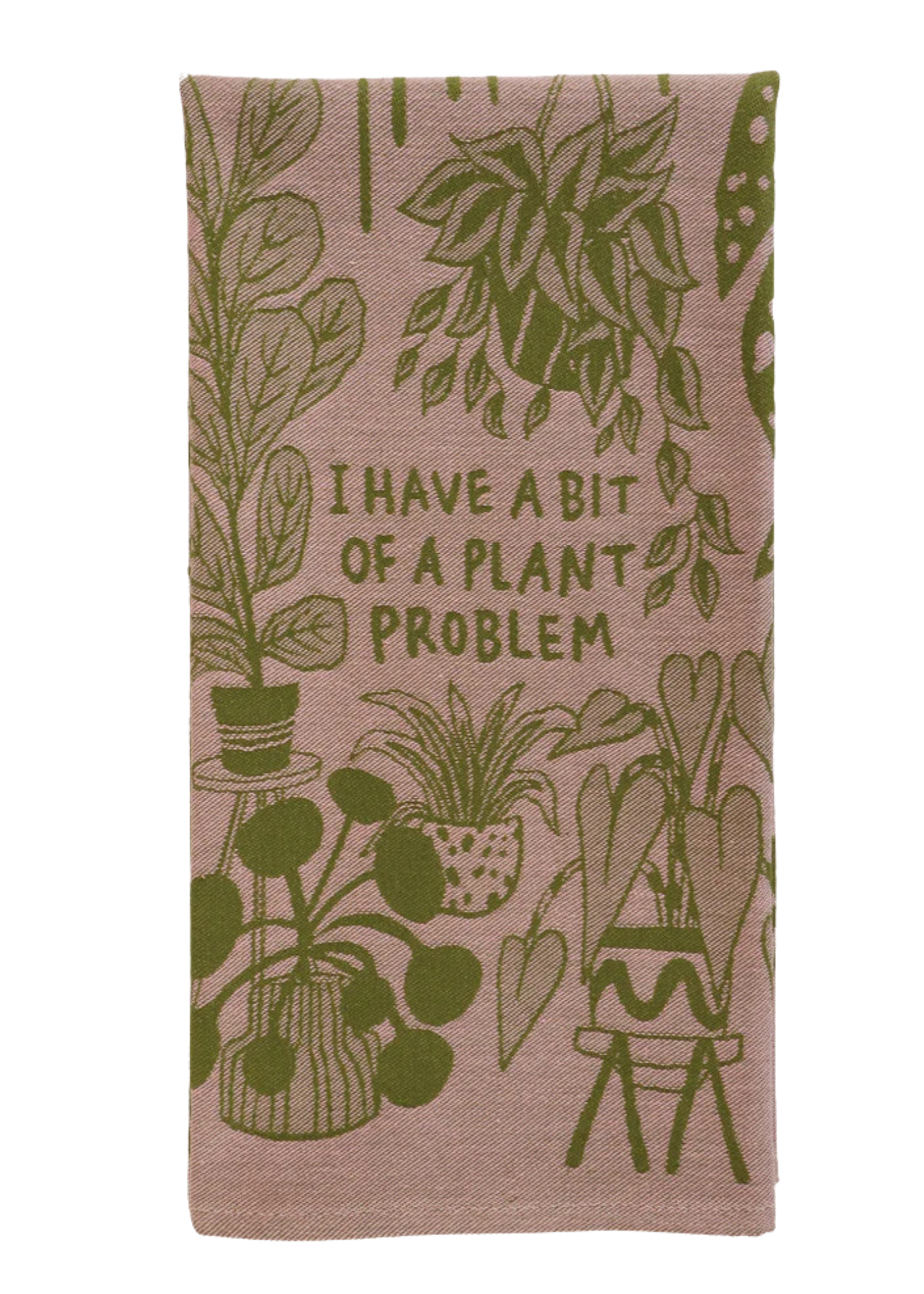 Blue Q A Bit Of A Plant Problem Dish Towel