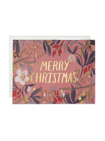 Red Cap Cards Holiday Boxed Notes - Christmas Flowers