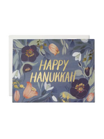 Red Cap Cards Hanukkah Boxed Notes - Hanukkah Flowers