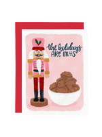 Paper Bunny Press Holiday Card - Holidays Are Nuts