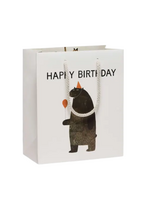 Red Cap Cards Party Bear Gift Bag