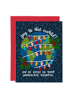 Paper Bunny Press Holiday Card - Joy to the World