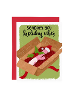 Paper Bunny Press Holiday Card - Holiday Vibes