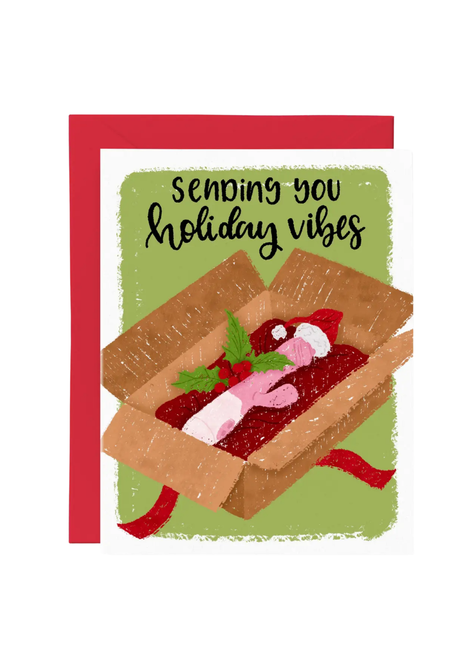 Paper Bunny Press Holiday Card - Holiday Vibes