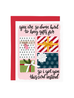 Paper Bunny Press Holiday Card - Hard to Buy Gifts For