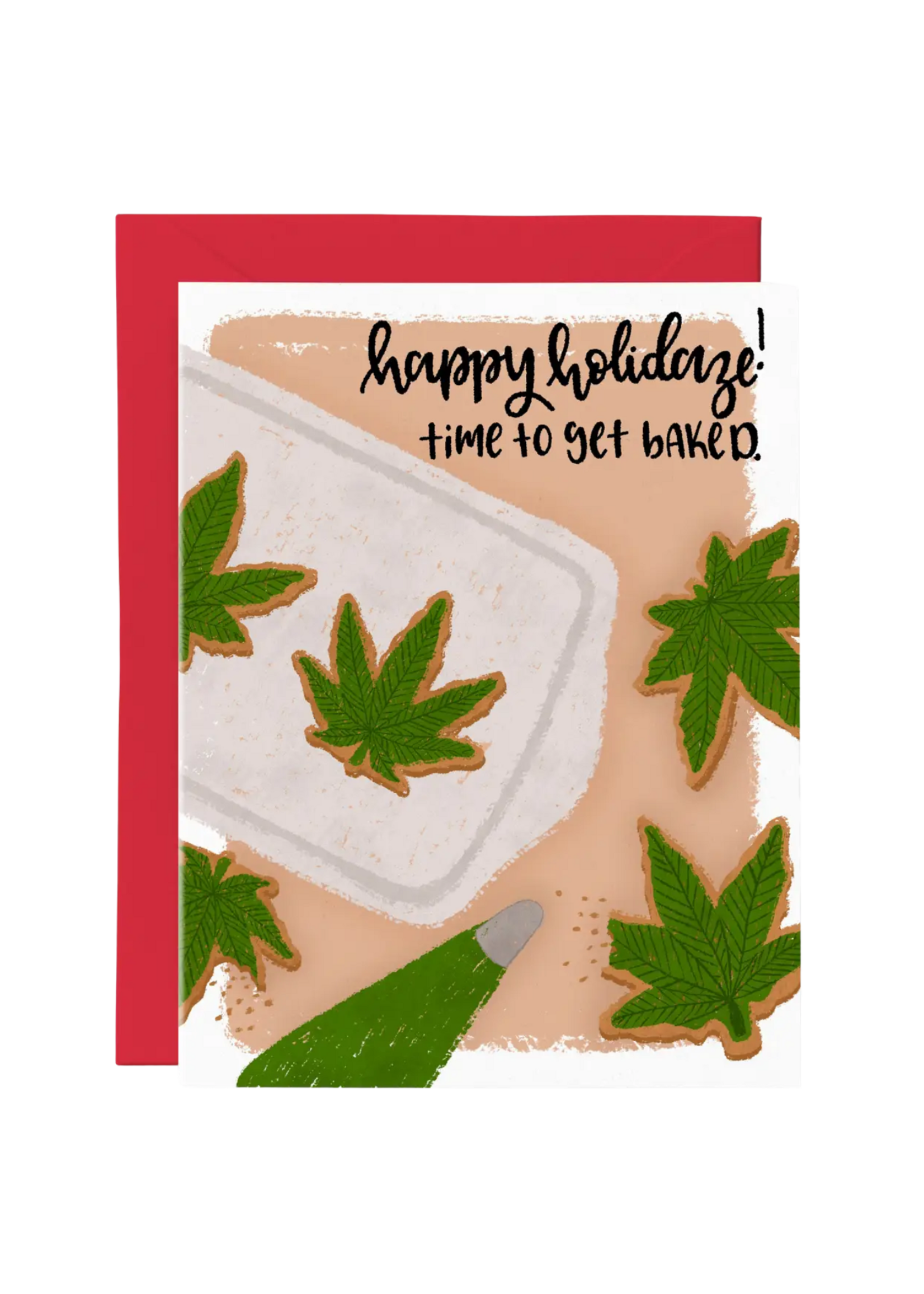 Paper Bunny Press Holiday Card - Happy Holidaze