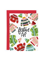 Paper Bunny Press Holiday Card - Festive AF