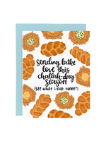 Paper Bunny Press Hanukkah Card - Latke Love And Challah-Days