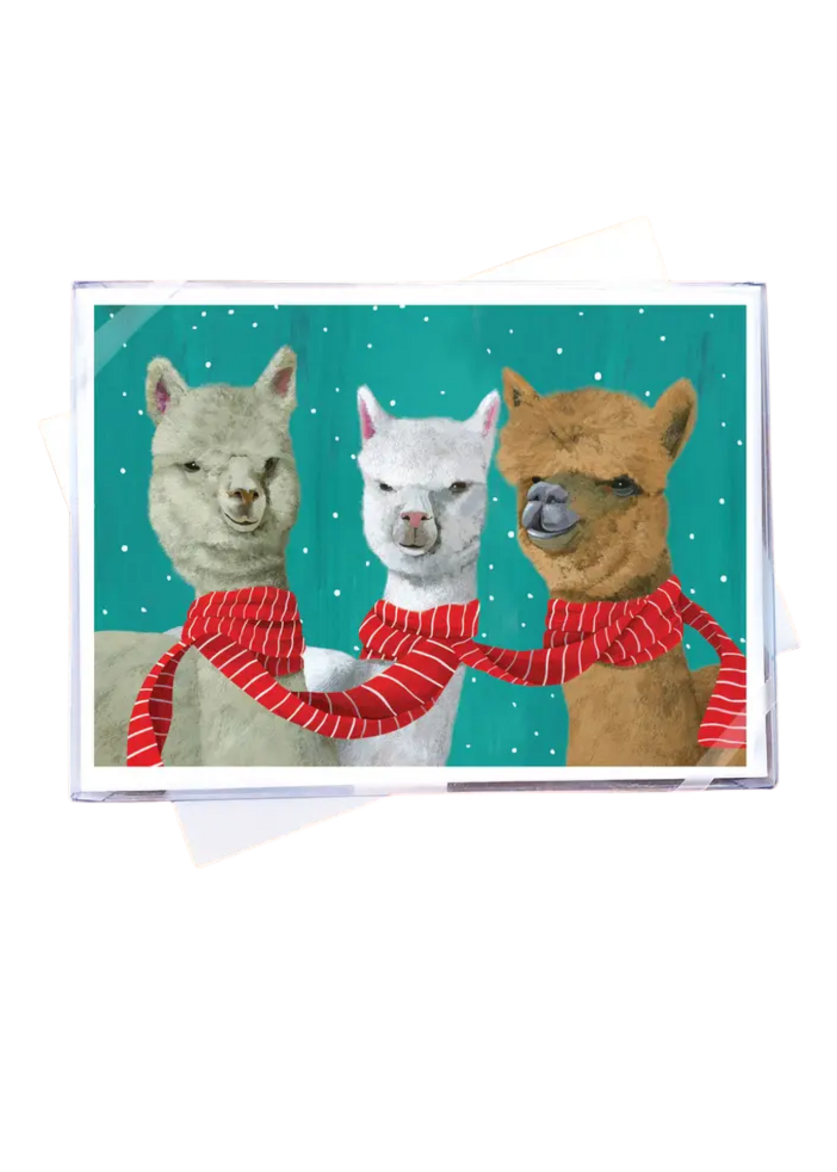 Allport Editions Holiday Boxed Notes - Llamas