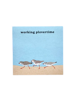 2Birds1Pencil Illustrations Working Plovertime Sticky Notes