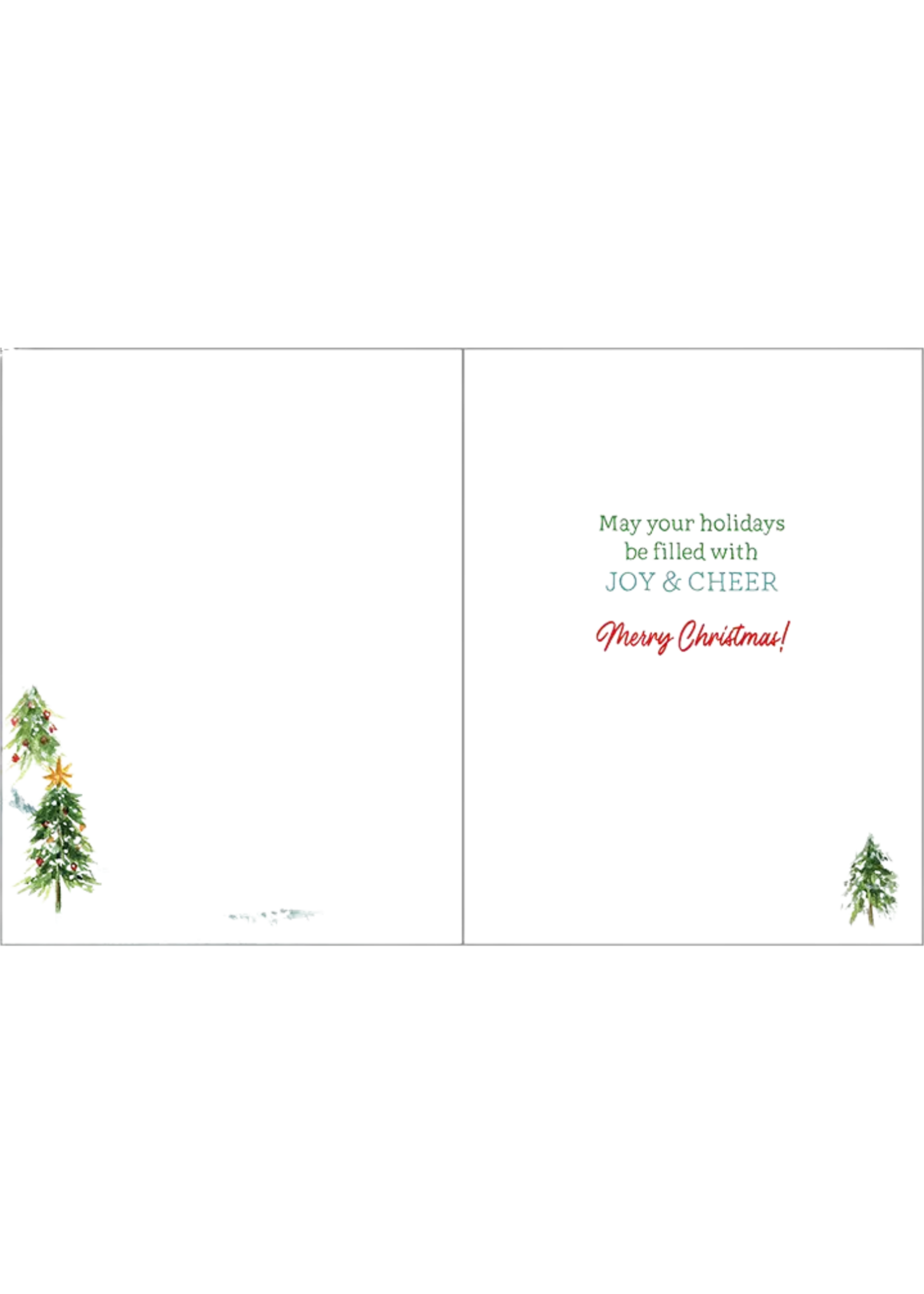 Gina B Designs Holiday Card - Joy Ice Skating