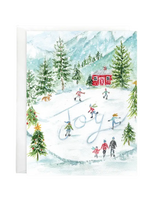 Gina B Designs Holiday Card - Joy Ice Skating
