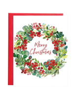 Gina B Designs Holiday Card - Berry Wreath