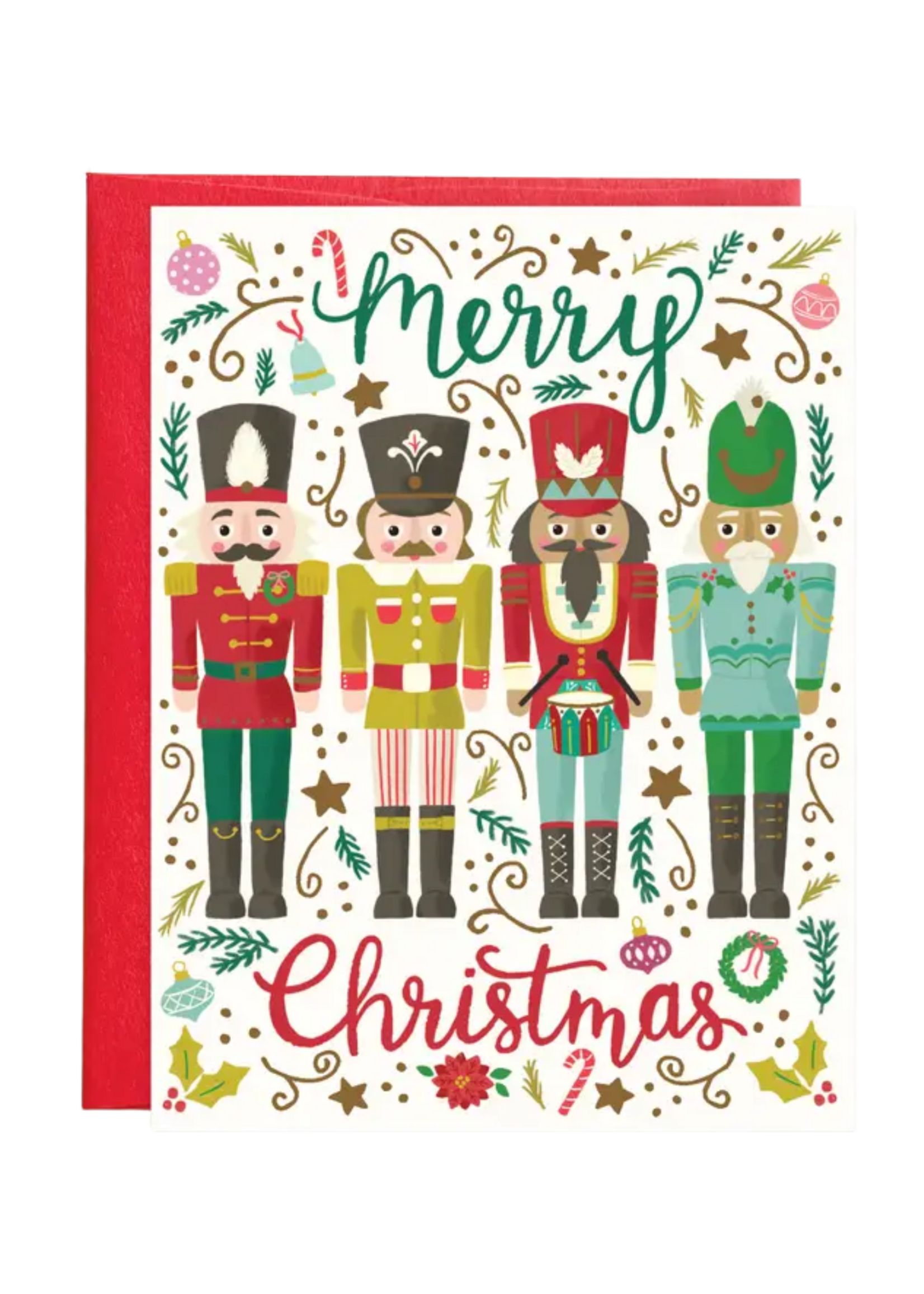 Gina B Designs Holiday Card - Nutcrackers