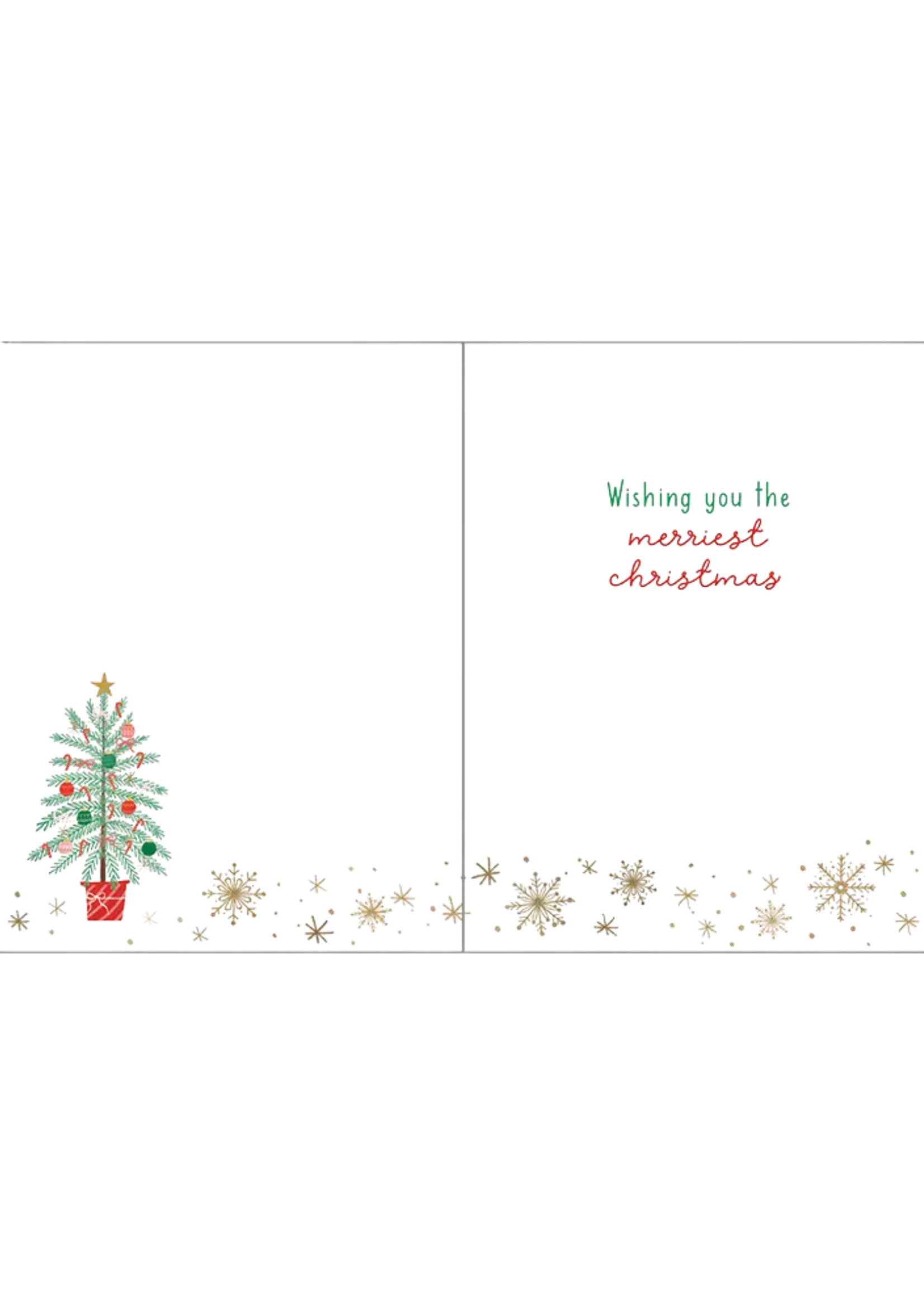 Gina B Designs Holiday Card - Vintage Tree