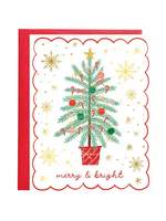 Gina B Designs Holiday Card - Vintage Tree