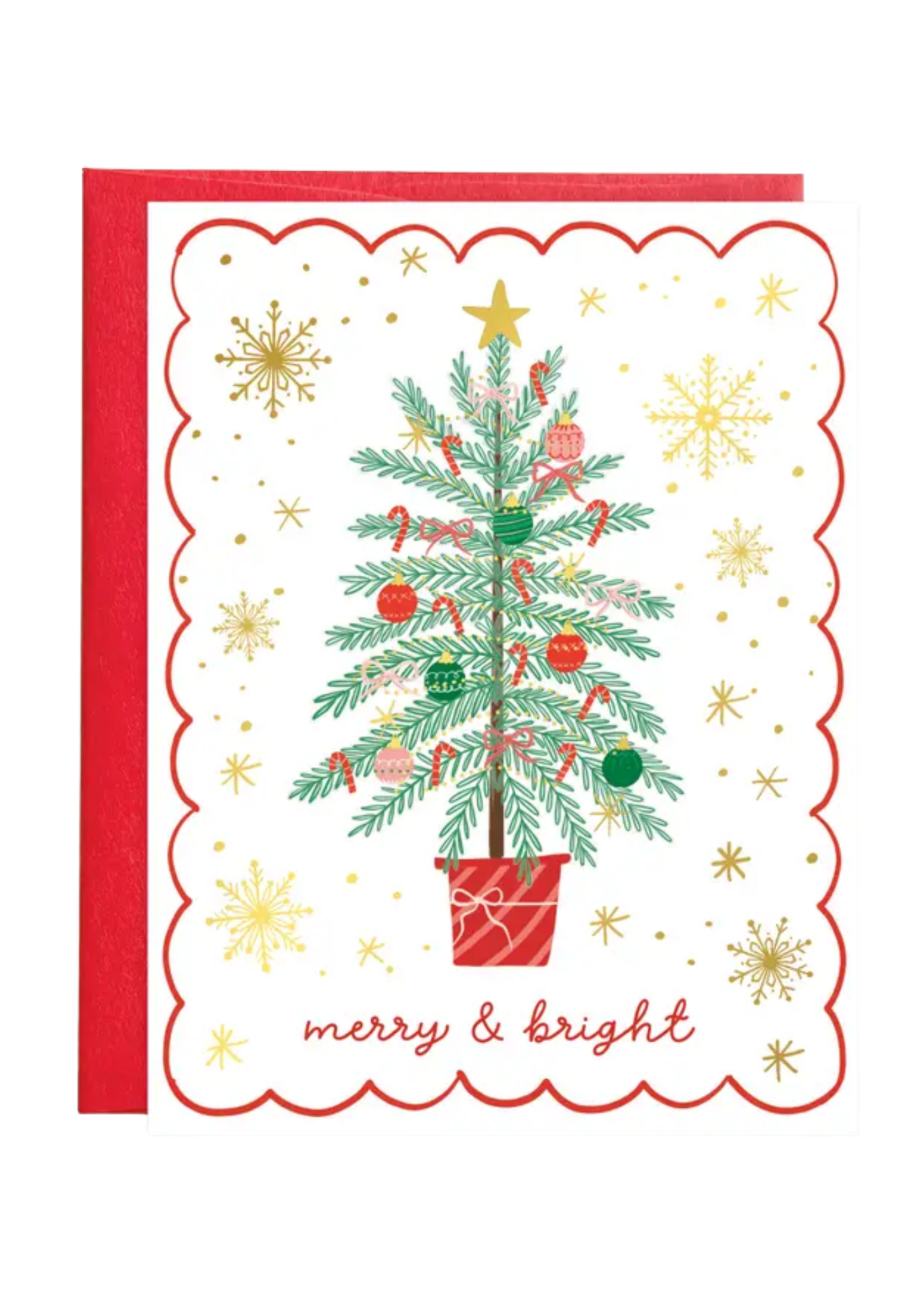 Gina B Designs Holiday Card - Vintage Tree