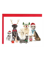 Gina B Designs Holiday Card - Christmas Dogs